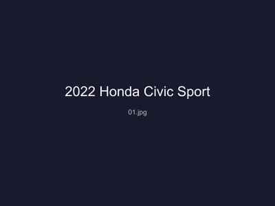 2022 Honda Civic Sport